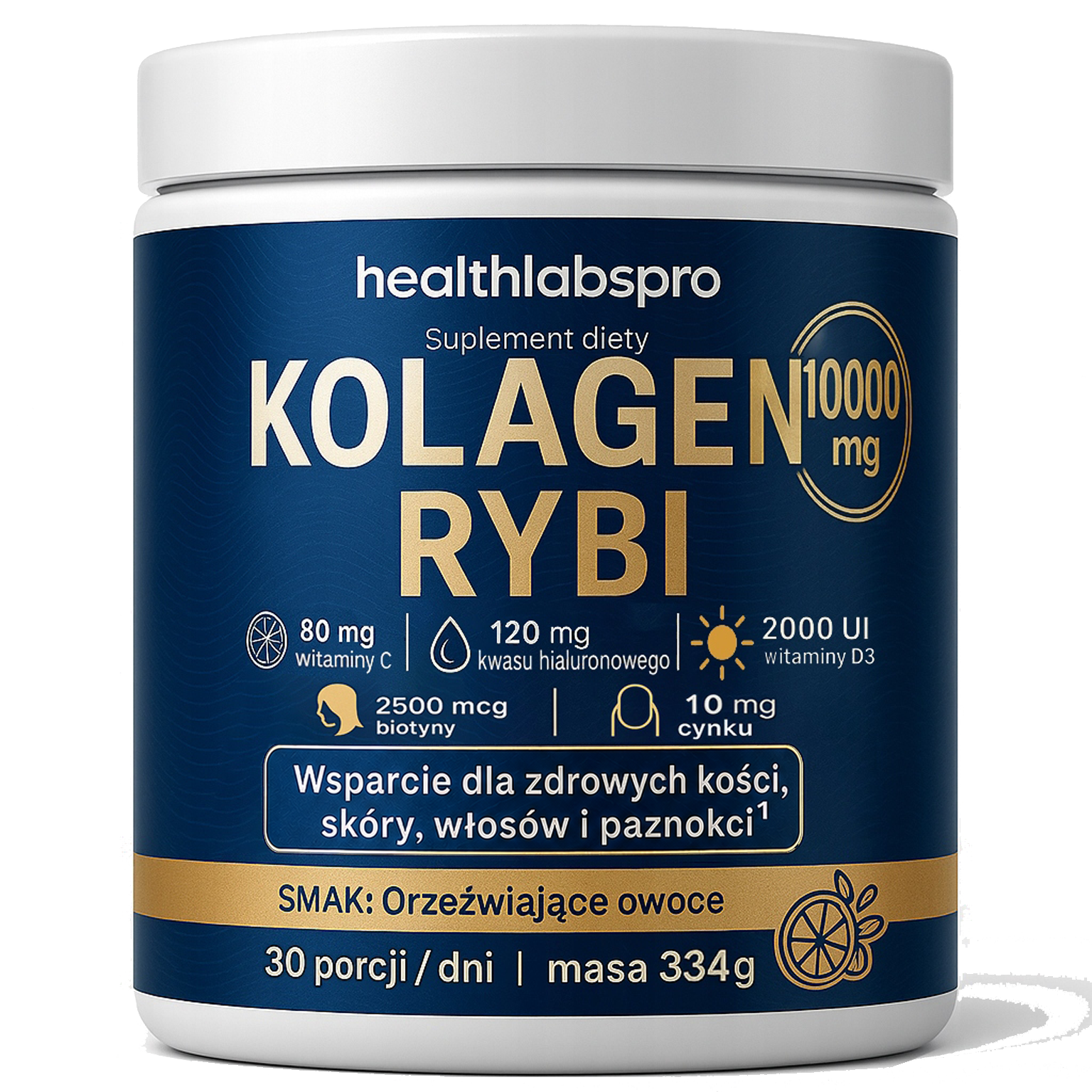 Kolagen rybi o smaku owocowym