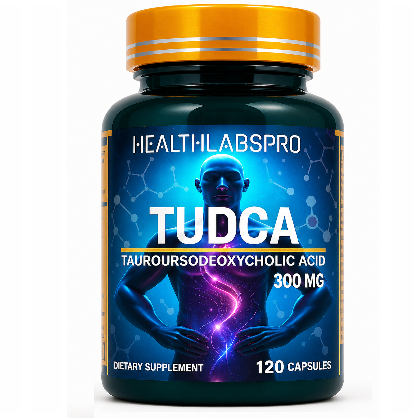 TUDCA 300MG - Kwas Tauroursodeoksycholowy - 120 Kapsułek