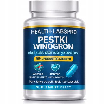 Pestki Winogron 95% OPC w kapsułkach