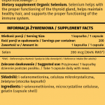 selen - suplement etykieta